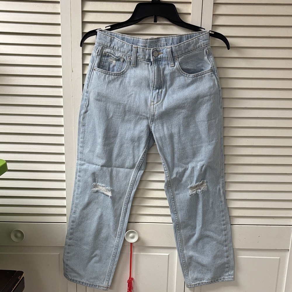 Girls  Light Blue Relaxed Jeans